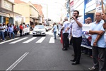 Manifestação reuniu pelo menos 30 categorias em frente ao prédio do INSS