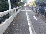 Calçada da Ponte Irmãos Rebouças depois do pedido do vereador Moschini