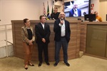 Casal Giannetti esteve na Câmara para receber homenagem de Trevisan Jr.