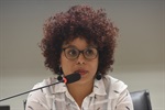 A professora Priscila Candeloro Hermínio