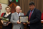 Entrega de título de Piracicabanus Praeclarus - Nelson Paulieri Sabin