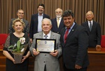 Entrega de título de Piracicabanus Praeclarus - Nelson Paulieri Sabin