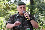 João Chalella Júnior, comandante da 2ª Região Militar, esteve na unidade, no bairro Morumbi
