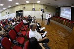 Presidente Gilmar Rotta apresentou as ações do "Câmara Inclusiva" em seminário na tarde desta quarta-feira