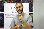 Álvaro Luz Alves Coutinho explicou o funcionamento da Rede Guandu, uma rede de pessoas que se organizam para ofertar e comprar alimentos de origem agrícola e artesanal