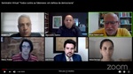 Seminário virtual foi transmitido nesta quinta-feira