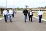 Comitiva da Câmara visitou a ETE Bela Vista na manhã de terça-feira (8)