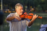 Músicos fizeram a gravação do Hino em cartões-postais da cidade