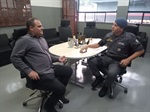 Josef Borges foi recebido pelo Tenente Coronel PM Edgar Marcos Gaspar