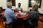 Polezi reuniu-se com titular e assessora da Selam para solicitar melhorias na academia do estádio Barão da Serra Negra 