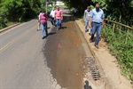 Vereadores da comissão verificaram descarte irregular no Santa Rosa e Santa Terezinha