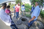 Vereadores da comissão verificaram descarte irregular no Santa Rosa e Santa Terezinha