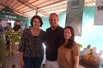 Da Da esquerda para a direita: Nancy Thame, Josef Borges e Jane Franco Oliveira