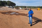 Gilmar Tanno (PV) visitou nesta terça-feira (26) o Ecoponto do Jardim Oriente 