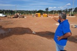 Gilmar Tanno (PV) visitou nesta terça-feira (26) o Ecoponto do Jardim Oriente 