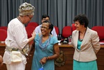 Comendador Baba Eduardo Uxumarê, Anna Semião de Lima e Rai de Almeida