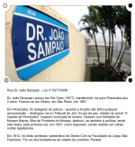Rua Dr. João Sampaio