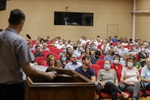 Audiência foi transferida do plenário para o salão nobre devido ao grande público presente