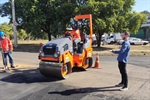 Vereador acompanhou operação tapa buraco localizado na rotatória da Avenida Luciano Guidotti com a Rua Sebastião Pinto Salgado, no Bairro Higienópolis.