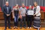 Solenidade contou com a presença de amigos e familiares dos homenageados
