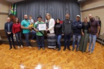 Solenidade contou com a presença de amigos e familiares dos homenageados