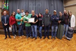 Solenidade contou com a presença de amigos e familiares dos homenageados