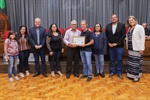 Solenidade contou com a presença de amigos e familiares dos homenageados