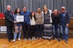 Solenidade contou com a presença de amigos e familiares dos homenageados