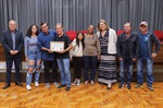 Solenidade contou com a presença de amigos e familiares dos homenageados