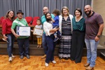 Solenidade contou com a presença de amigos e familiares dos homenageados