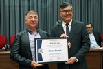 Breno Brossi foi representado pelo contabilista Sérgio Valdir Canale