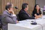 Reunião contou com a presença de comerciantes, lojistas e teve a participação de cidadãos interessados em debater a questão das vagas rotativas na cidade