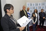 Cerimônia foi realizada no hall do Salão Nobre da Câmara Municipal de Piracicaba