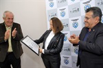 Cerimônia foi realizada no hall do Salão Nobre da Câmara Municipal de Piracicaba