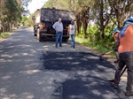 Gilmar Rotta acompanhou os trabalhos das equipes da secretaria municipal de Obras