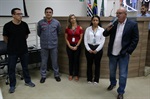 Servidora Ana Lúcia Gomes Fernandes foi homenageada por empenho na obtenção do AVCB pela Câmara