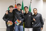 Câmara recebe a visita dos alunos da escola Augusto Saes