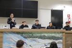 Câmara recebe a visita dos alunos da escola Augusto Saes
