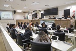 Câmara recebe a visita dos alunos da escola Augusto Saes
