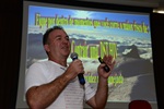 Técnico de enfermagem Lincon Rodrigues conduziu palestra sobre o tema