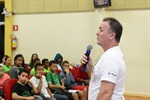 Técnico de enfermagem Lincon Rodrigues conduziu palestra sobre o tema