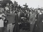 Cortejo fúnebre ao prefeito Luciano Guidotti, em 7 de julho de 1968; autoria desconhecida