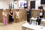 Delegada regional e conselheira do Creci receberam a homenagem
