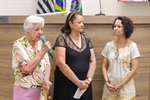 Delegada regional e conselheira do Creci receberam a homenagem
