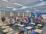 Palestra a alunos aconteceu na noite desta quarta-feira (4)