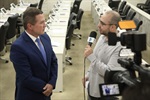 Laércio Trevisan Jr. foi o entrevistado do programa Primeiro Tempo desta segunda-feira (23), veiculado ao vivo pela TV Câmara Piracicaba nos minutos que antecederam a 60ª Reunião Ordinária de 2023