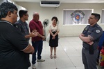 Visita à sede do Centro de Operações da Polícia Militar em Piracicaba aconteceu na manhã desta terça-feira (14)