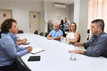 Encontro aconteceu na tarde desta quarta-feira (6) na Sala de Reuniões da Presidência da Câmara Municipal de Piracicaba