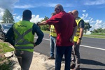 Vereador foca obras da Eixo SP em melhoramento da estrada João Altafin