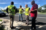 Vereador foca obras da Eixo SP em melhoramento da estrada João Altafin